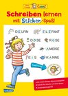 Buchcover Conni Gelbe Reihe (Beschäftigungsbuch): Schreiben lernen mit Sticker-Spaß