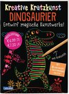 Buchcover Kreative Kratzkunst: Dinosaurier