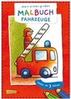 Buchcover Ausmalbilder für Kita-Kinder: Mein erstes großes Malbuch: Fahrzeuge: Malen ab 3 Jahren