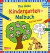 Buchcover Ausmalbilder für Kita-Kinder: Das dicke Kindergarten-Malbuch: Auf der Wiese