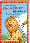 Buchcover Mein dicker Kindergarten-Malblock: Punkt zu Punkt