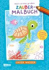 Buchcover Ausmalbilder für Kita-Kinder: Mein erstes großes Zauber-Malbuch: Unter Wasser