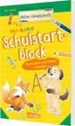 Buchcover Mein bunter Schulstartblock: Buchstaben und Zahlen schreiben