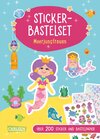 Buchcover Bastelset für Kinder: Sticker-Bastelset: Meerjungfrauen