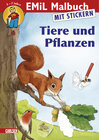 Buchcover Mal- und Mitmachbuch, Band 1: Tiere und Pflanzen