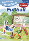 Buchcover Mal- und Mitmachbuch: Fußball