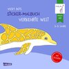 Buchcover Vicky Bo's Sticker-Malbuch Verkehrte Welt: Erstes Malen, Zeichnen und Kritzeln mit Stickern