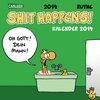 Buchcover Shit Happens Postkartenkalender 2014