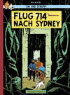 Buchcover Tim & Struppi Farbfaksimile, Band 21: Flug 714 nach Sydney