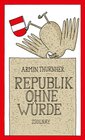 Buchcover Republik ohne Würde