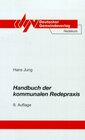 Buchcover Handbuch der kommunalen Redepraxis