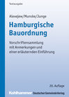 Buchcover Hamburgische Bauordnung