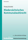 Buchcover Niedersächsisches Kommunalwahlrecht