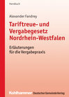 Buchcover Tariftreue- und Vergabegesetz Nordrhein-Westfalen