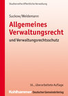 Buchcover Allgemeines Verwaltungsrecht und Verwaltungsrechtsschutz