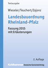 Buchcover Landesbauordnung Rheinland-Pfalz