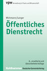 Buchcover Öffentliches Dienstrecht