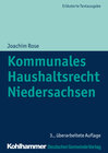 Buchcover Kommunales Haushaltsrecht Niedersachsen