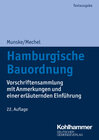 Buchcover Hamburgische Bauordnung