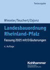 Buchcover Landesbauordnung Rheinland-Pfalz