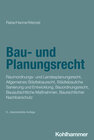 Buchcover Bau- und Planungsrecht
