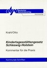 Buchcover Kindertagesstättengesetz Schleswig-Holstein