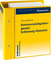 Buchcover Kommunalabgabengesetz Schleswig-Holstein