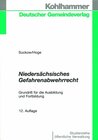 Buchcover Niedersächsisches Gefahrenabwehrrecht
