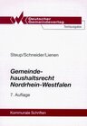 Buchcover Gemeindehaushaltsrecht Nordrhein-Westfalen