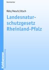 Buchcover Landesnaturschutzgesetz Rheinland-Pfalz