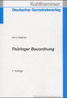 Buchcover Thüringer Bauordnung