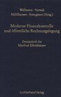 Buchcover Moderne Finanzkontrolle und öffentliche Rechnungslegung     Denkschrift Manfred Eibelshäuser