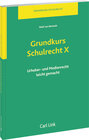 Buchcover Grundkurs Schulrecht X