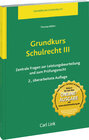 Buchcover Grundkurs Schulrecht III