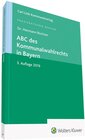 Buchcover ABC des Kommunalwahlrechts in Bayern