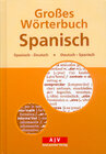 Buchcover Grosses Wörterbuch Spanisch