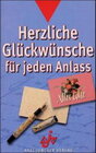 Buchcover Herzliche Glückwünsche für jeden Anlass