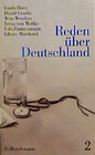 Buchcover Reden über Deutschland