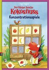 Buchcover Der kleine Drache Kokosnuss - Konzentrationsspiele