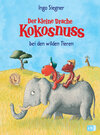 Buchcover Der kleine Drache Kokosnuss bei den wilden Tieren