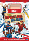 Buchcover MARVEL Mein Superhelden-Malblock - Bilder zum Ausmalen und Heraustrennen