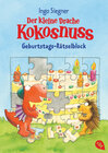 Buchcover Der kleine Drache Kokosnuss – Geburtstags-Rätselblock