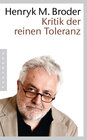 Buchcover Kritik der reinen Toleranz