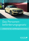 Buchcover Das Personenbeförderungsgesetz