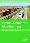 Buchcover Berufskraftfahrer Lkw / Omnibus