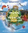Buchcover LONELY PLANET Bildband Wann am besten wohin Deutschland