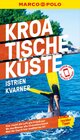 Buchcover MARCO POLO Reiseführer E-Book Kroatische Küste Istrien, Kvarner
