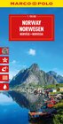 Buchcover MARCO POLO Reisekarte Norwegen 1:900.000