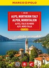 Buchcover MARCO POLO Reiseatlas Alpen, Norditalien 1:300.000