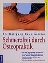 Buchcover Schmerzfrei durch Osteopraktik